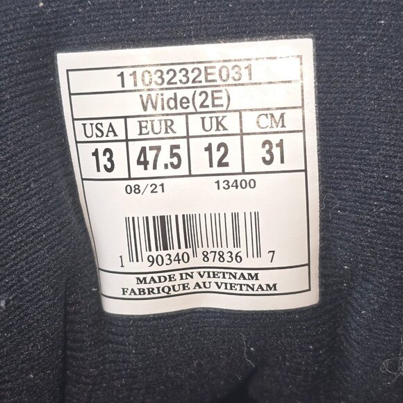 BROOKS RUNNING ADRENALINE GTS 21 MENS GRAY BLUE EUC - Picture 9 of 9